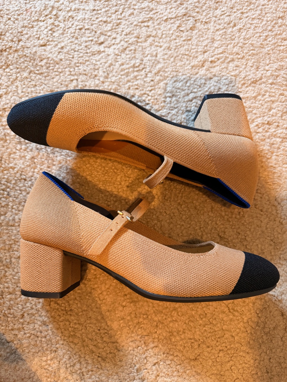 Rothy’s The Mary Jane Wren Cap Toe Heel NEW - Picture 7 of 15